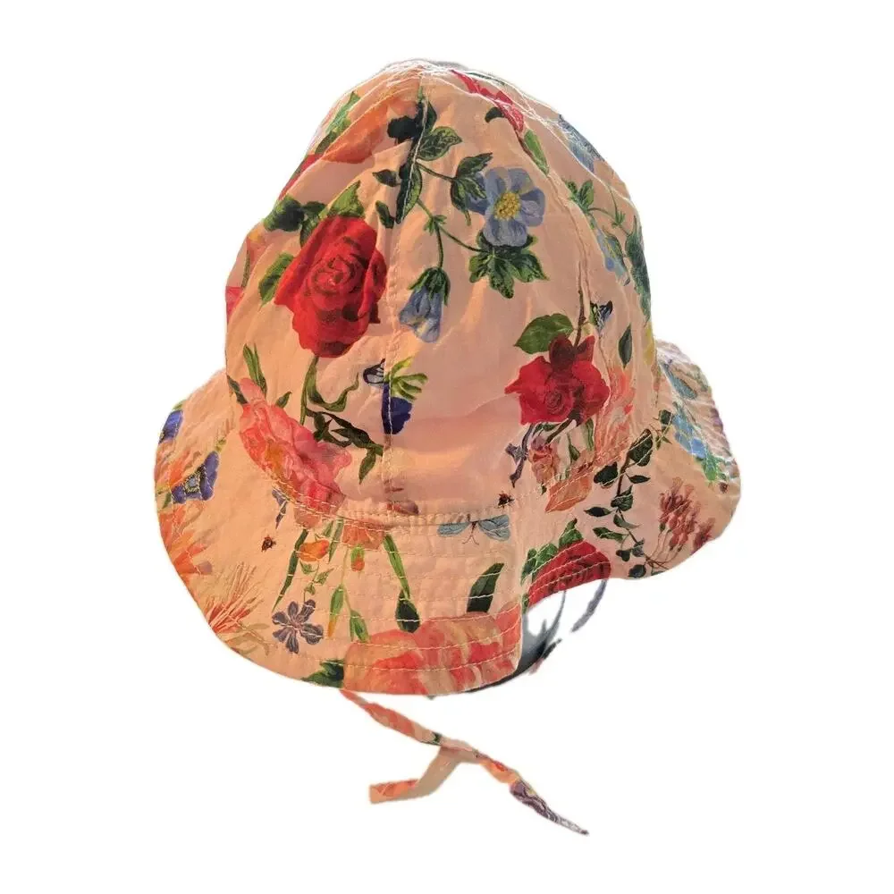 Bucket Hat Bonnet Summer Sun Hat‎ Beach Baby Girl H&M x Natalie Pete 4-6 Months